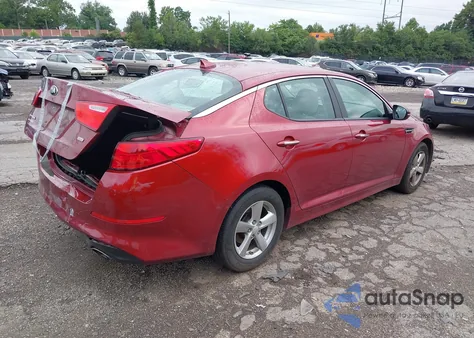 2015 Kia Optima Lx from USA, damaged, VIN 5XXGM4A73FG360862